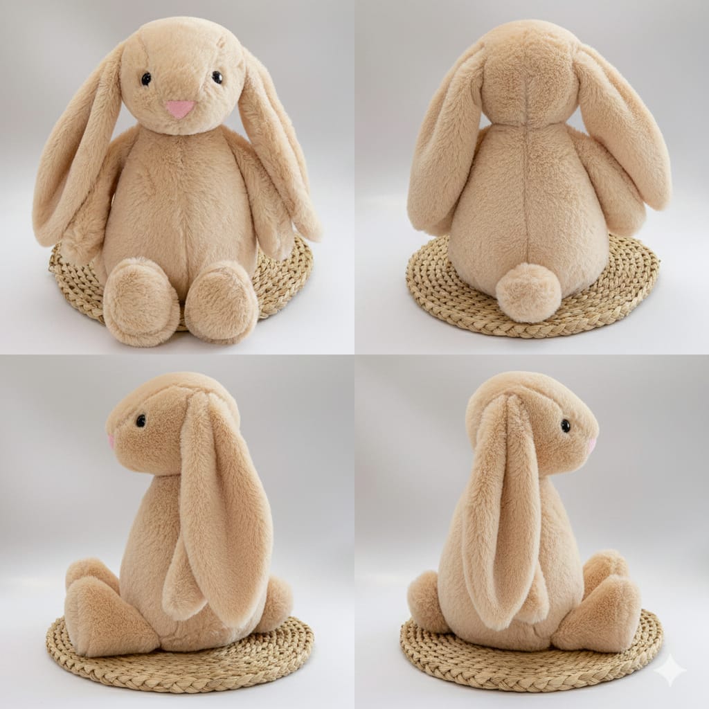 Weighted Bunny Plush, 16 Inch 3 LB - view 4