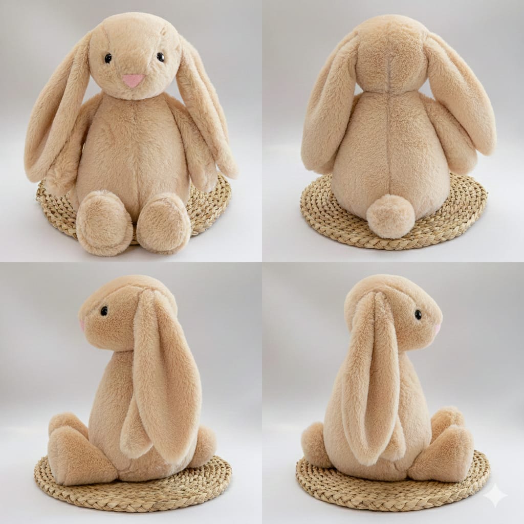 Weighted Bunny Plush, 16 Inch 3 LB - view 3